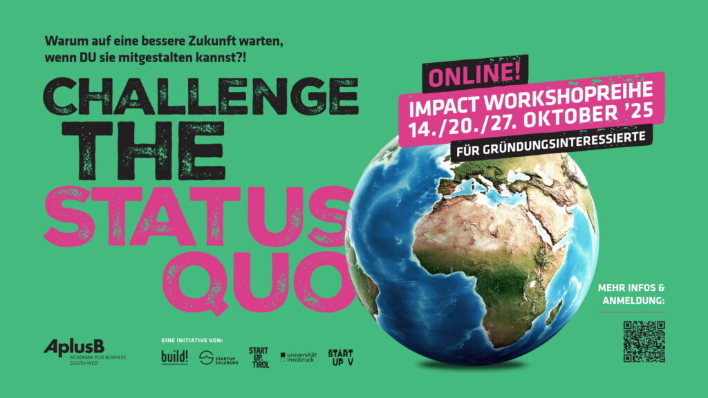 Challenge the status Quo Workshops
